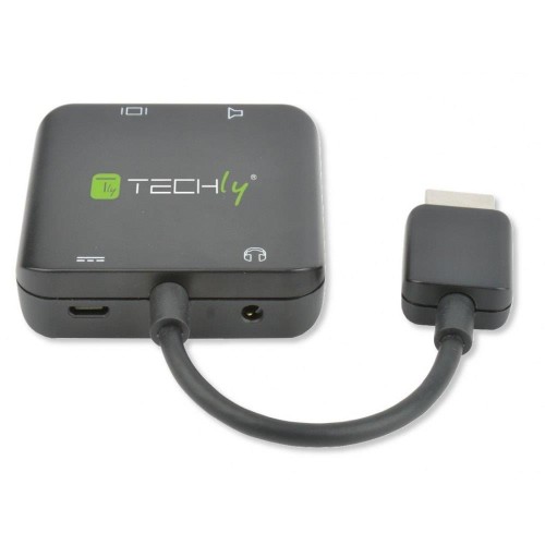 Kabel adapter Techly HDMI 4Kx2K do Audio 5.1CH SPIDF / 2.0 Jack 3.5mm Extractor - 1630095