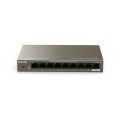 Switch niezarządzalny Tenda TEG1109P-8-102W 8-port 1GbE PoE 102W - 1469339