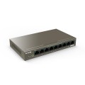 Switch niezarządzalny Tenda TEG1109P-8-102W 8-port 1GbE PoE 102W - 1634203