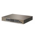 Switch niezarządzalny Tenda TEF1126P-24-250W 24-port Ethernet Switch 10/100 Mb/s PoE 250W Rack - 1183926