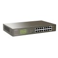 Switch zarządzalny Tenda TEG1116P-16-150W  16-port 1GbE PoE 150W - 833591