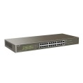Switch zarządzalny Tenda TEG1124P-24-250W  24-port 1GbE PoE 250W - 743959