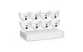 Zestaw do monitoringu Tenda K4P-4CR 8-kamer PoE - 1465377