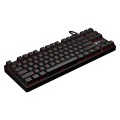 Klawiatura przewodowa SAVIO Tempest RX TKL Outemu RED, Gaming, mechaniczna, aluminiowa, podświetlana - 1433153