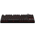 Klawiatura przewodowa SAVIO Tempest RX TKL Outemu RED, Gaming, mechaniczna, aluminiowa, podświetlana - 1066183
