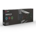Klawiatura przewodowa SAVIO Tempest RX TKL Outemu RED, Gaming, mechaniczna, aluminiowa, podświetlana - 1433150