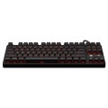 Klawiatura przewodowa SAVIO Tempest RX TKL Outemu RED, Gaming, mechaniczna, aluminiowa, podświetlana - 1433152