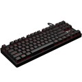 Klawiatura przewodowa SAVIO Tempest RX TKL Outemu RED, Gaming, mechaniczna, aluminiowa, podświetlana - 1066184