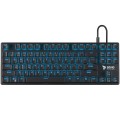 Klawiatura przewodowa SAVIO Tempest RX TKL Outemu BLUE, Gaming, mechaniczna, aluminiowa, podświetlana - 1066186