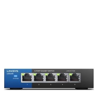 Switch Linksys LGS105-EU-RTL (5x 10/100/1000Mbps) - 1640609