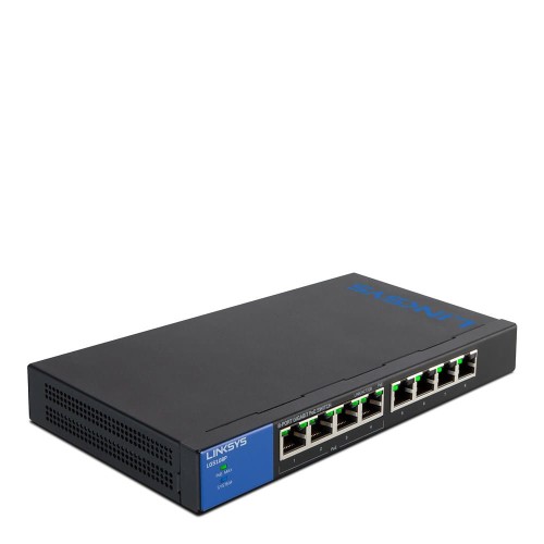 Switch Linksys LGS108P-EU (8x 10/100/1000Mbps) - 743883