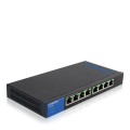 Switch Linksys LGS108P-EU (8x 10/100/1000Mbps) - 1640617
