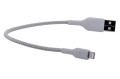 BELKIN KABEL USB A-LIGHTNING, OPLOT, 0.15M, BIAŁY - 1646693