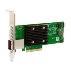 Broadcom HBA 9500-8e 12Gb/s SAS/SATA/NVMe PCIe 4.0, 2 x4 SFF-8644 (ext HD) - 1506329