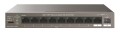Switch niezarządzalny Tenda TEG1110PF-8-102W  8-port 1GbE PoE 102W - 1647199