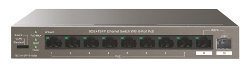 Switch niezarządzalny Tenda TEG1110PF-8-102W  8-port 1GbE PoE 102W - 1647199