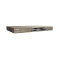 Switch niezarządzalny Tenda TEG1126P-24-410W  24-port 1GbE PoE 410W - 1647208