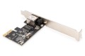 Karta sieciowa DIGITUS PCI Express Gigabit Ethernet 10/100/1000Mbps - 1194037