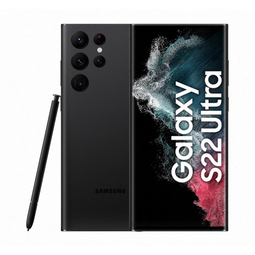 Smartfon Samsung Galaxy S22 Ultra 8/128GB 6,8" Dynamic AMOLED 2X 1440x3088 5000mAh Dual SIM 5G Phantom Black - 1656150