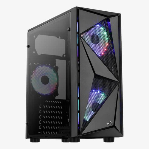 OBUDOWA AEROCOOL PGS GLIDER COSMO FRGB-A-BK-v2 2xF - 1663716