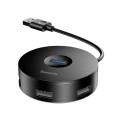 Hub USB 3.0 4-portowy Baseus CAHUB-F01 1xUSB 3.0 + 3xUSB 2.0 - 782038