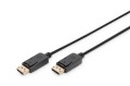 Kabel DisplayPort DIGITUS z zatrzaskami 4K 60Hz UHD Typ DP/DP M/M czarny 3m - 1124932
