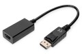 Kabel adapter DIGITUS DisplayPort, DP-HDMI typA, M/Ż 0,15m - 972029