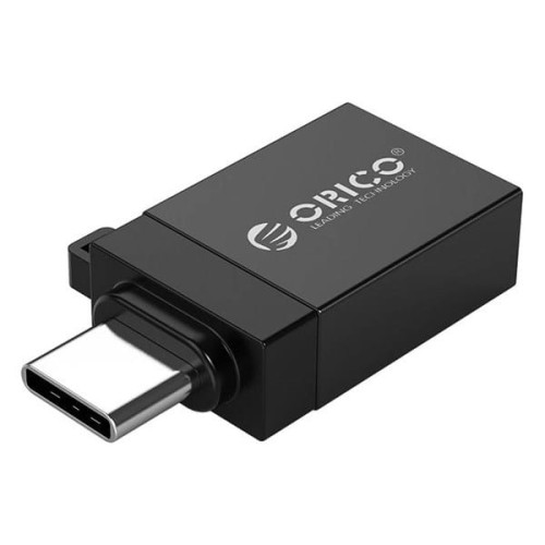 Adapter USB Orico CBT-UT01-BK-BP USB-C na USB-A alu czarny zawieszka - 1037910