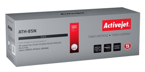Toner Activejet ATH-85N (zamiennik HP 85A CE285A, Canon CRG-725; Supreme; 2000 stron; czarny) - 1669353