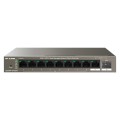 Switch zarządzalny IP-COM By Tenda G2210P-8-102W 9x1GbE 1xSFP PoE 102W - 1541086