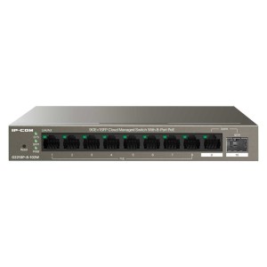 Switch zarządzalny IP-COM By Tenda G2210P-8-102W 9x1GbE 1xSFP PoE 102W