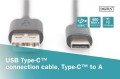 Kabel USB 2.0 DIGITUS HighSpeed Typ USB A/USB C M/M czarny 1,8m - 1668354