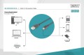 Kabel USB DIGITUS 2.0 A/M - mini B/M, 1m - 1668357
