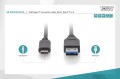 Kabel DIGITUS USB 3.1 Gen.2 SuperSpeed+ 10Gbps Typ USB C/A M/M, PD, czarny 1m - 1668362
