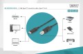 Kabel DIGITUS USB 2.0 HighSpeed Typ USB C/B M/M, Power Delivery, czarny 1,8m - 1668366