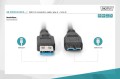 Kabel DIGITUS USB 3.1 Gen.1 SuperSpeed 5Gbps Typ USB A/microB M/M czarny 1,8m - 1668381