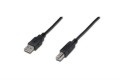 Kabel drukarkowy USB DIGITUS 2.0 A/M - USB B /M 5m czarny - 1207445