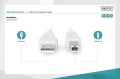 Kabel drukarkowy DIGITUS USB 2.0 A/M - B/M, 3m beżowy - 1668397
