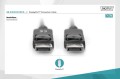 Kabel DisplayPort DIGITUS z zatrzaskami 1080p 60Hz FHD Typ DP/DP M/M czarny 2m - 1668432