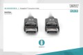 Kabel DisplayPort DIGITUS z zatrzaskami 1080p 60Hz FHD Typ DP/DP M/M czarny 5m - 1668478