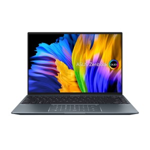 ASUS Zenbook 14X OLED UX5401ZA-L7198W i5-12500H 14.0"2.8K OLED 90Hz 550nits 16GB LPDDR5 SSD512 Intel Iris Xe Graphics Cam WLAN+BT 63WHrs Win11 Pine Grey