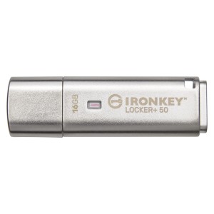 KINGSTON FLASH 16GB IronKey Locker+ 50 USB 3.2 Gen 1