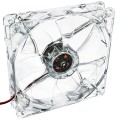 Wentylator systemowy Akyga AW-12A-BR 12cm LED czerwony Molex - 1015242
