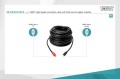 Kabel HDMI DIGITUS Highspeed Eth. 1.4 GOLD Typ A, M/M ze wzmac. 30m Black - 1668465