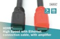 Kabel HDMI DIGITUS Highspeed Eth. 1.4 GOLD Typ A, M/M ze wzmac. 30m Black - 1668467