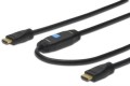 Kabel HDMI DIGITUS Highspeed Eth. 1.4 GOLD Typ A, M/M ze wzmac. 30m Black - 1221067
