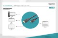 Kabel HDMI DIGITUS AK-330106-020-S HDMI C (mini)/M - HDMI A/M 2m - 1668484