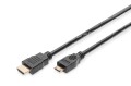 Kabel HDMI DIGITUS AK-330106-020-S HDMI C (mini)/M - HDMI A/M 2m - 971955