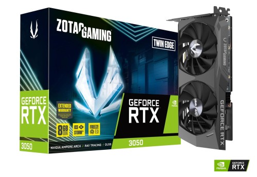 Karta graf. ZOTAC RTX 3050 Twin Edge 8GB LHR - 1133235