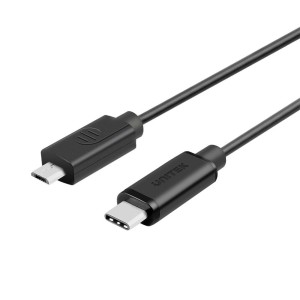 Kabel USB Unitek Y-C473BK USB 2.0 Typ-C (M) - micro USB B (M) 1m